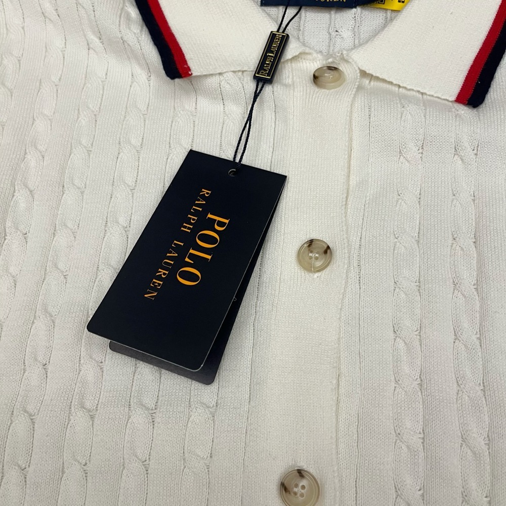 Polo Ralph Lauren Cable Knit Polo Top & Skirt Two Piece Set - Picture 7 of 9